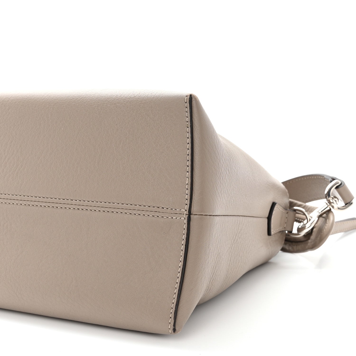 Fendi Vitello Dolce Large By The Way Boston Bag Tortora 10 of 12