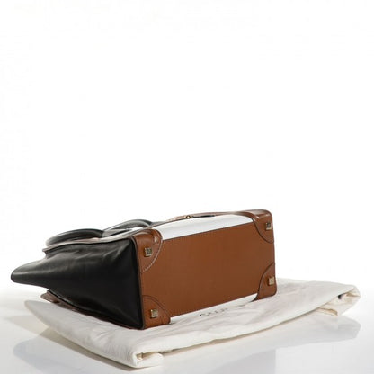 Celine Smooth Calfskin Micro Tri-Color Luggage 4 of 18