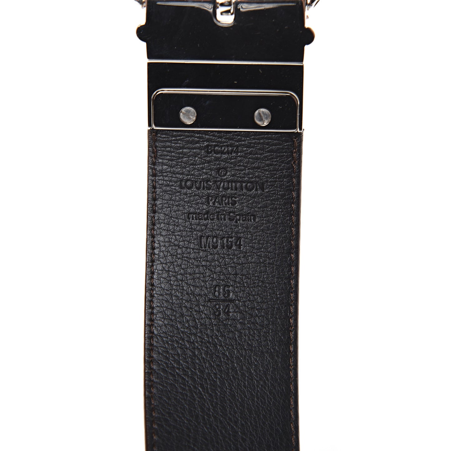 Damier Ebene Belt 85 34