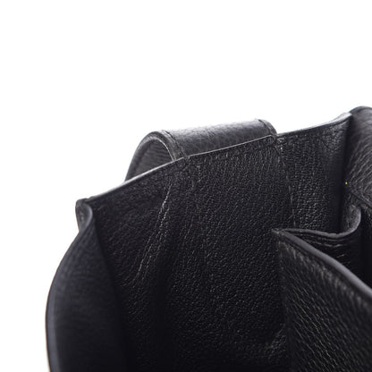 Hermes Taurillon Clemence Steve Caporal Messenger Black 7 of 8