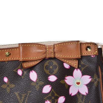 Louis Vuitton Monogram Cherry Blossom Pochette Accessories Brown 10 of 12