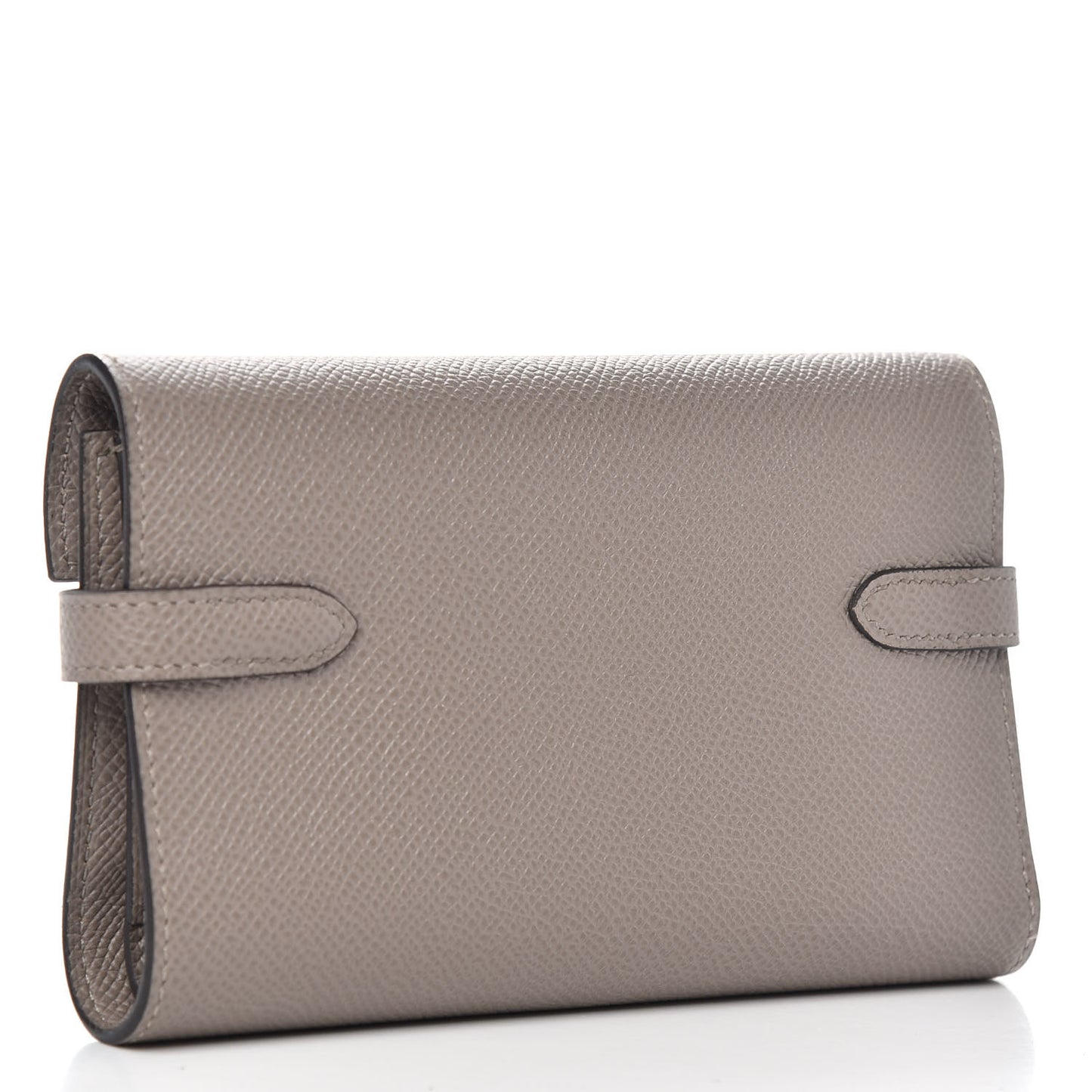 Epsom Medium Kelly Wallet Gris Asphalte