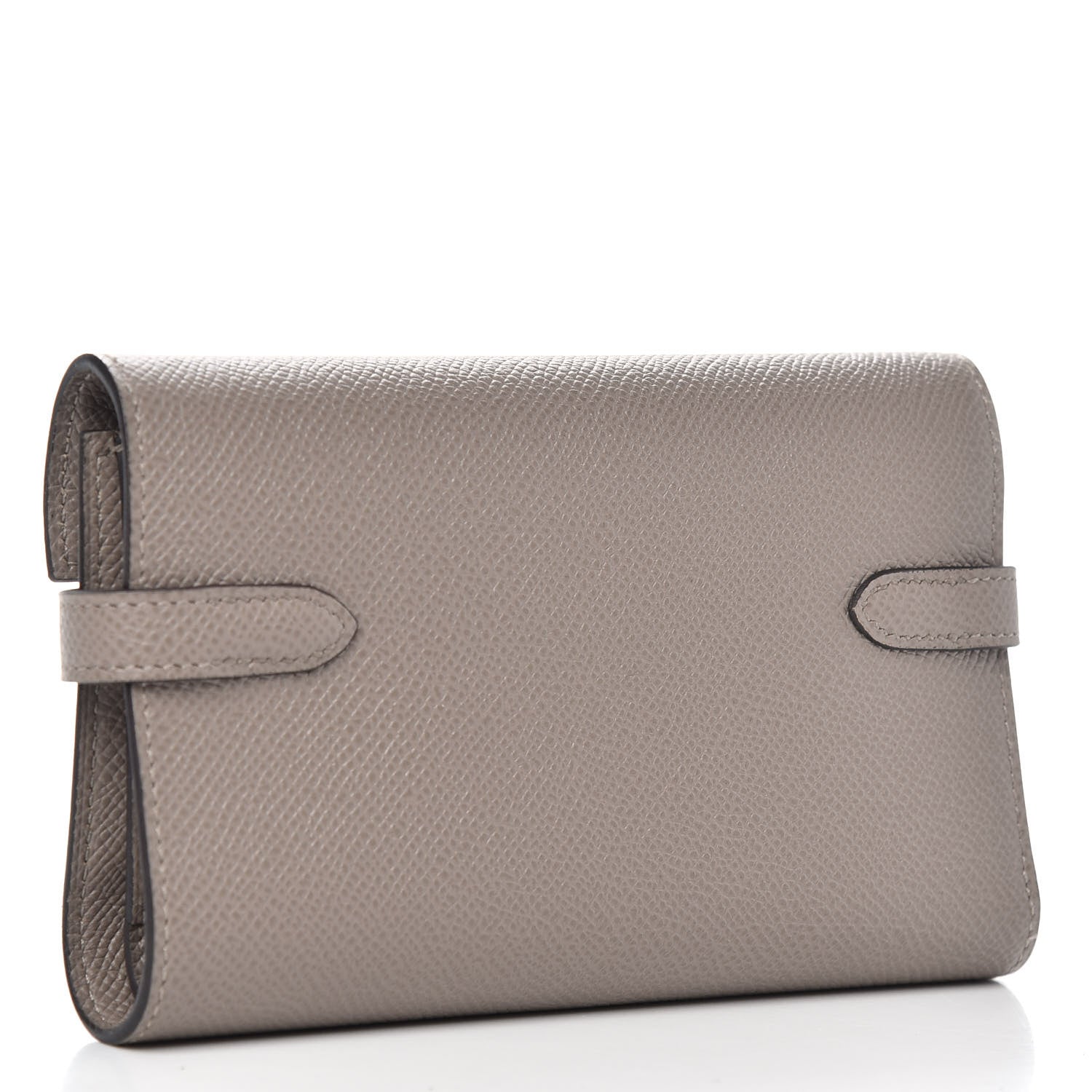 Hermes Epsom Medium Kelly Wallet Gris Asphalte 3 of 7
