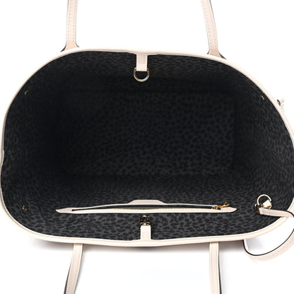 Louis Vuitton Monogram Giant Wild At Heart Neverfull MM Creme 4 of 4