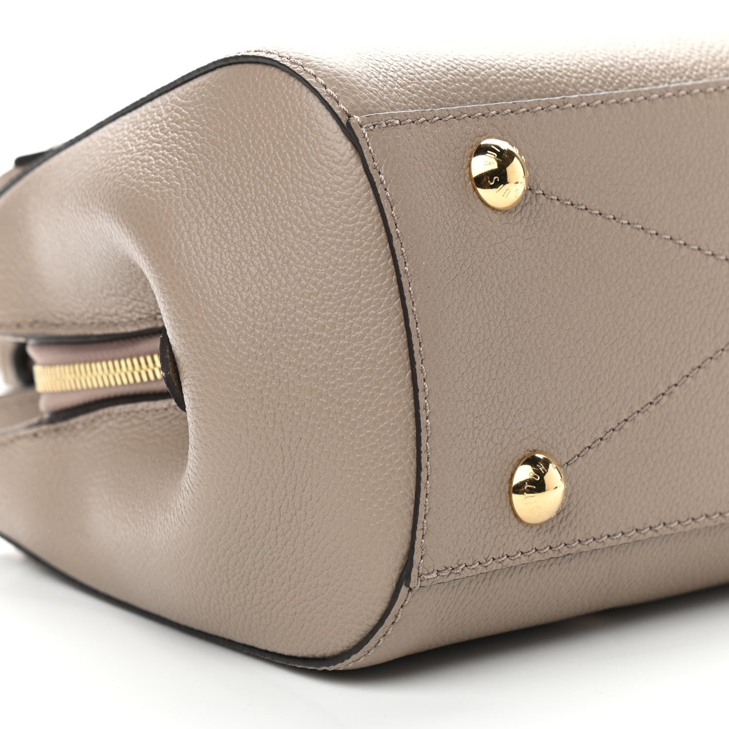 Louis Vuitton Empreinte Monogram Giant Montaigne BB Tourterelle Creme 8 of 9