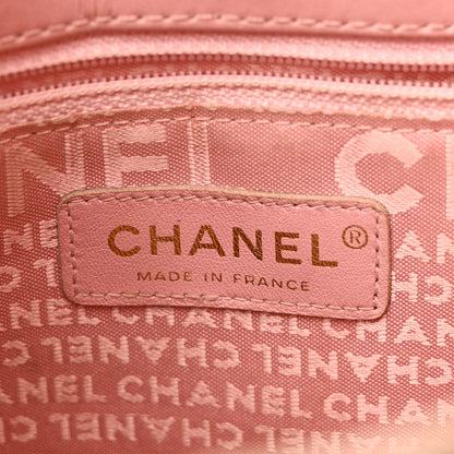 Chanel Lambskin Precious Symbols Shopping Tote Pink 6 of 10