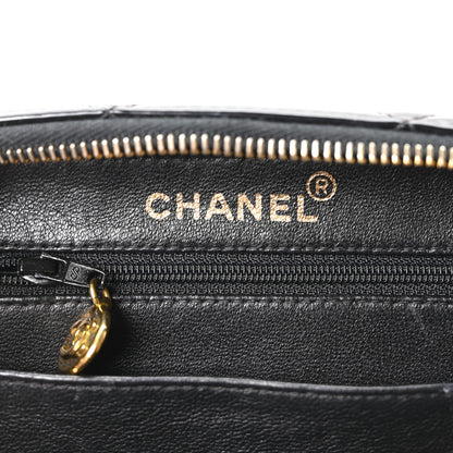 Chanel Patent Quilted Vanity Case Black 6 of 10