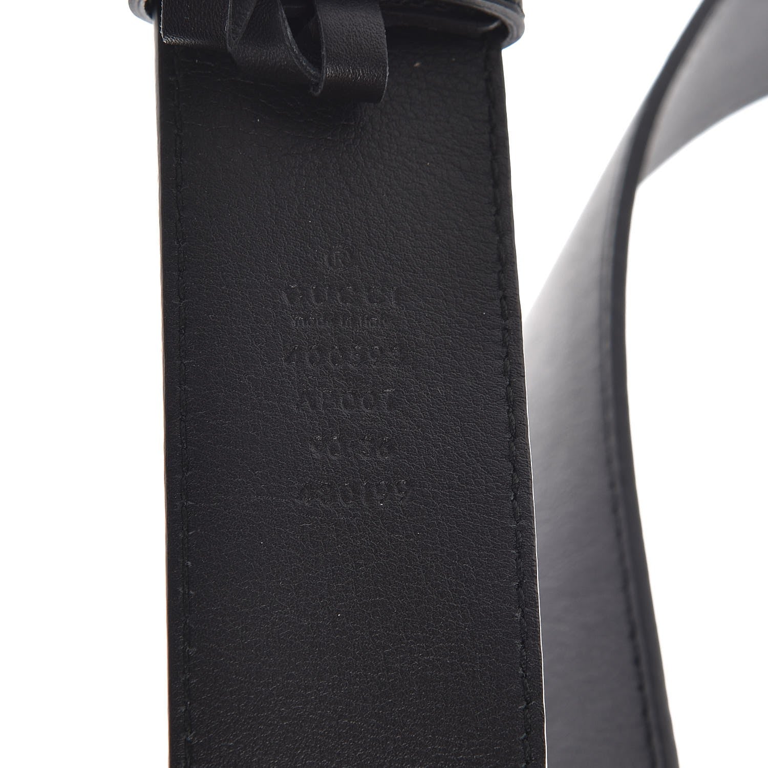 Gucci Calfskin Double G 40mm Belt 90 36 Black 5 of 8