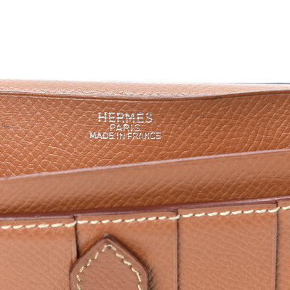 Hermes Epsom Bearn Wallet Gold 5 of 15