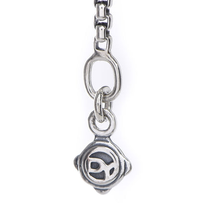 David Yurman Sterling Silver Diamond Prasiolite 7mm Petite Albion Pendant Necklace 7 of 7
