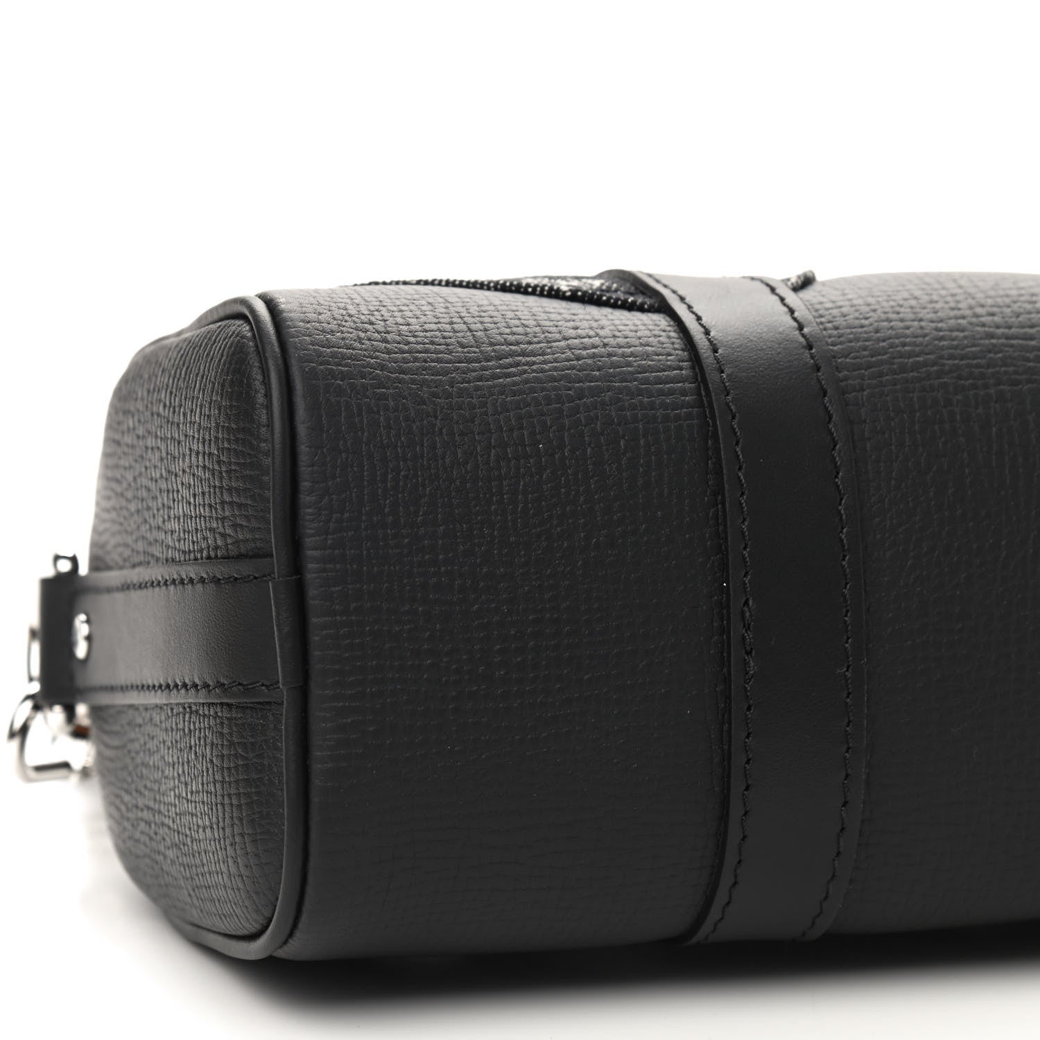 Louis Vuitton X NIGO Taurillon Monogram Denim Drip Keepall XS Black 7 of 8