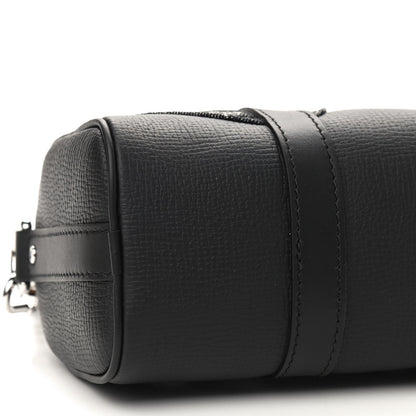 Louis Vuitton X NIGO Taurillon Monogram Denim Drip Keepall XS Black 7 of 8