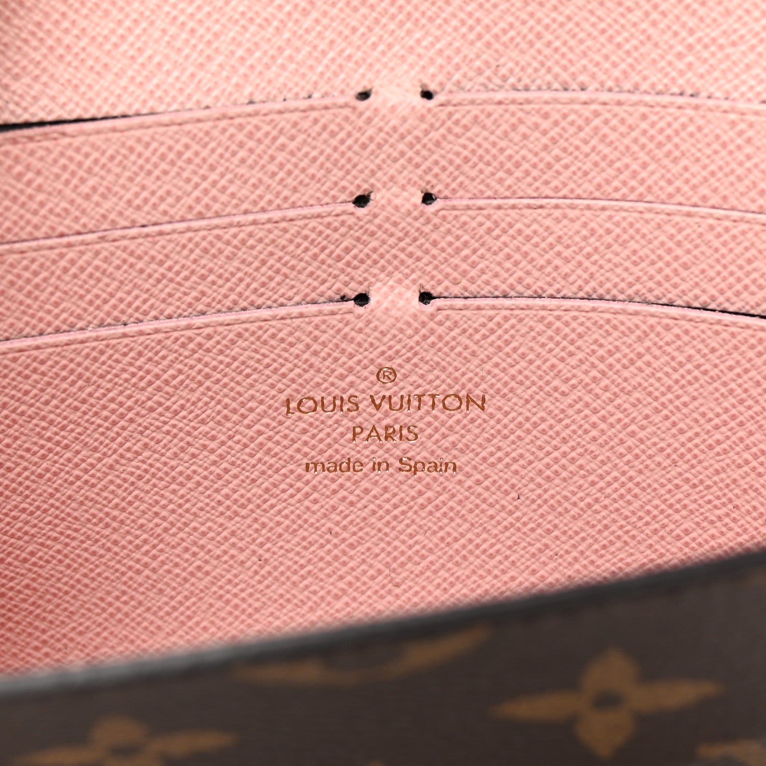 Louis Vuitton Monogram Jeanne Wallet Rose Ballerine 7 of 9