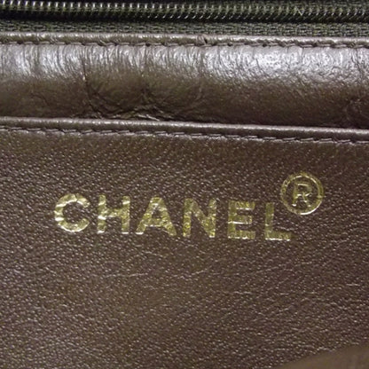 Chanel Lambskin Quilted Flap Shoulder Bag Dark Brown 8 of 13