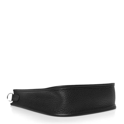 Hermes Taurillon Clemence Evelyne TPM Black 4 of 11
