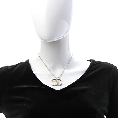 Chanel Crystal CC Chain Necklace Gold 2 of 5