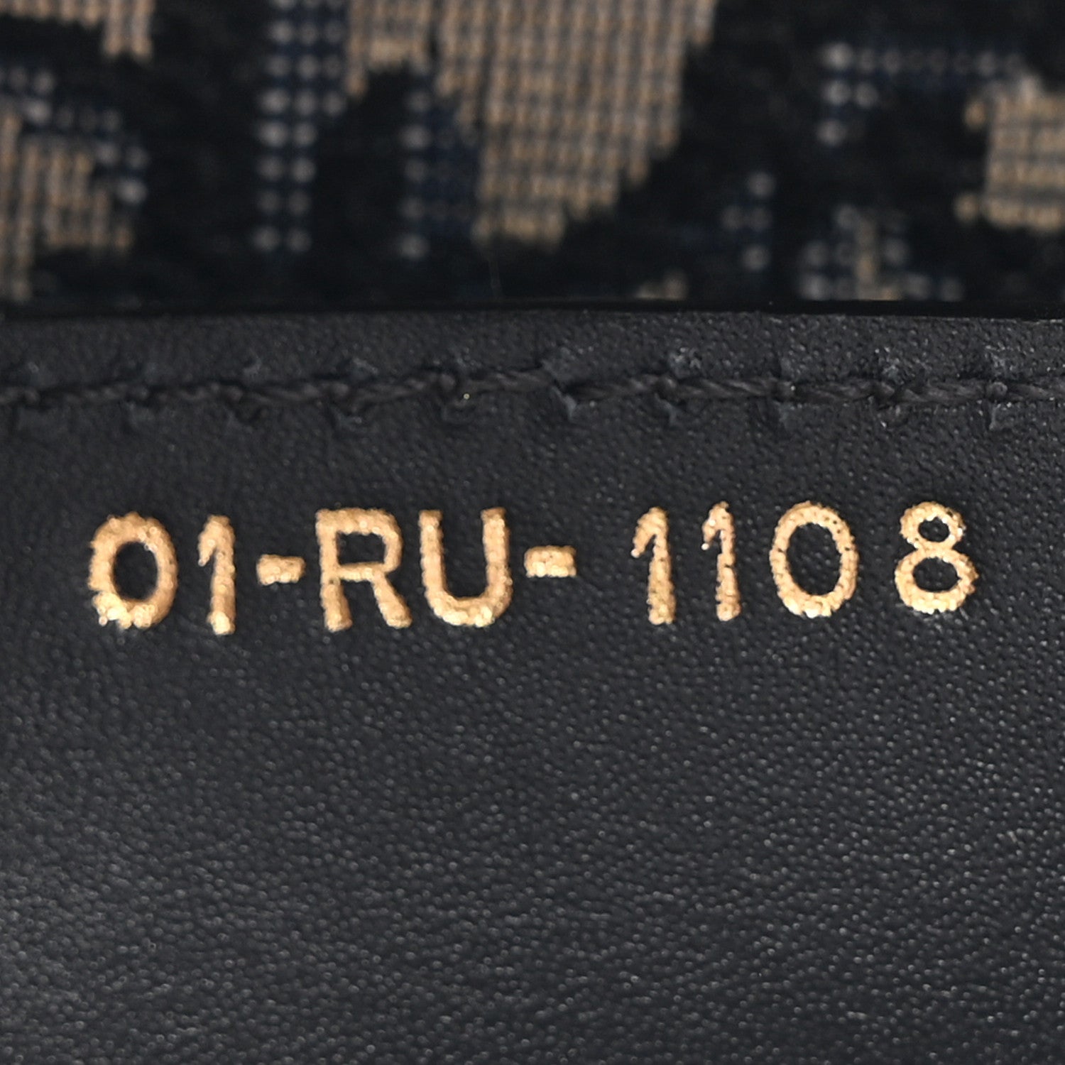 Christian Dior Oblique Saddle Bag Blue 7 of 12