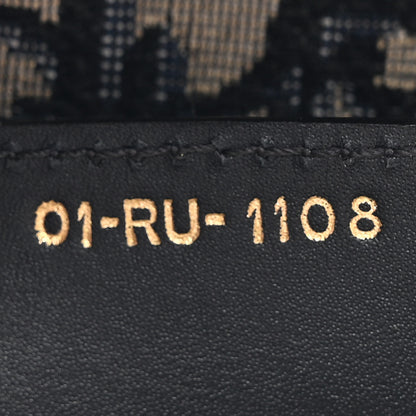 Christian Dior Oblique Saddle Bag Blue 7 of 12