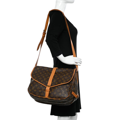 Louis Vuitton Monogram Saumur 35 2 of 14