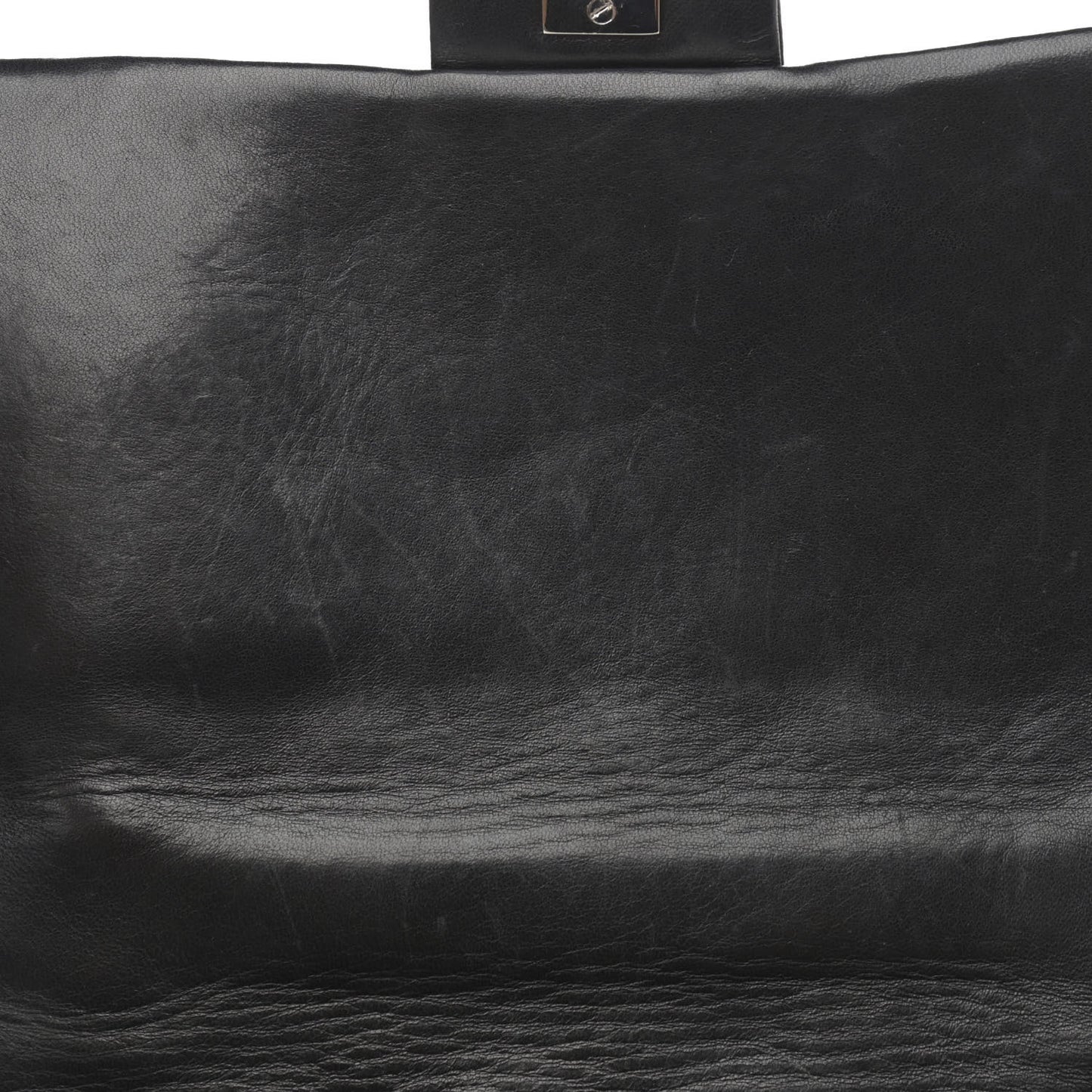 Lambskin Quilted Medium Kelly Flap Black