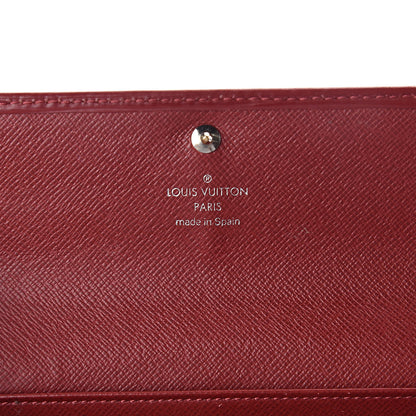 Louis Vuitton Epi Sarah Wallet Rubis 5 of 14