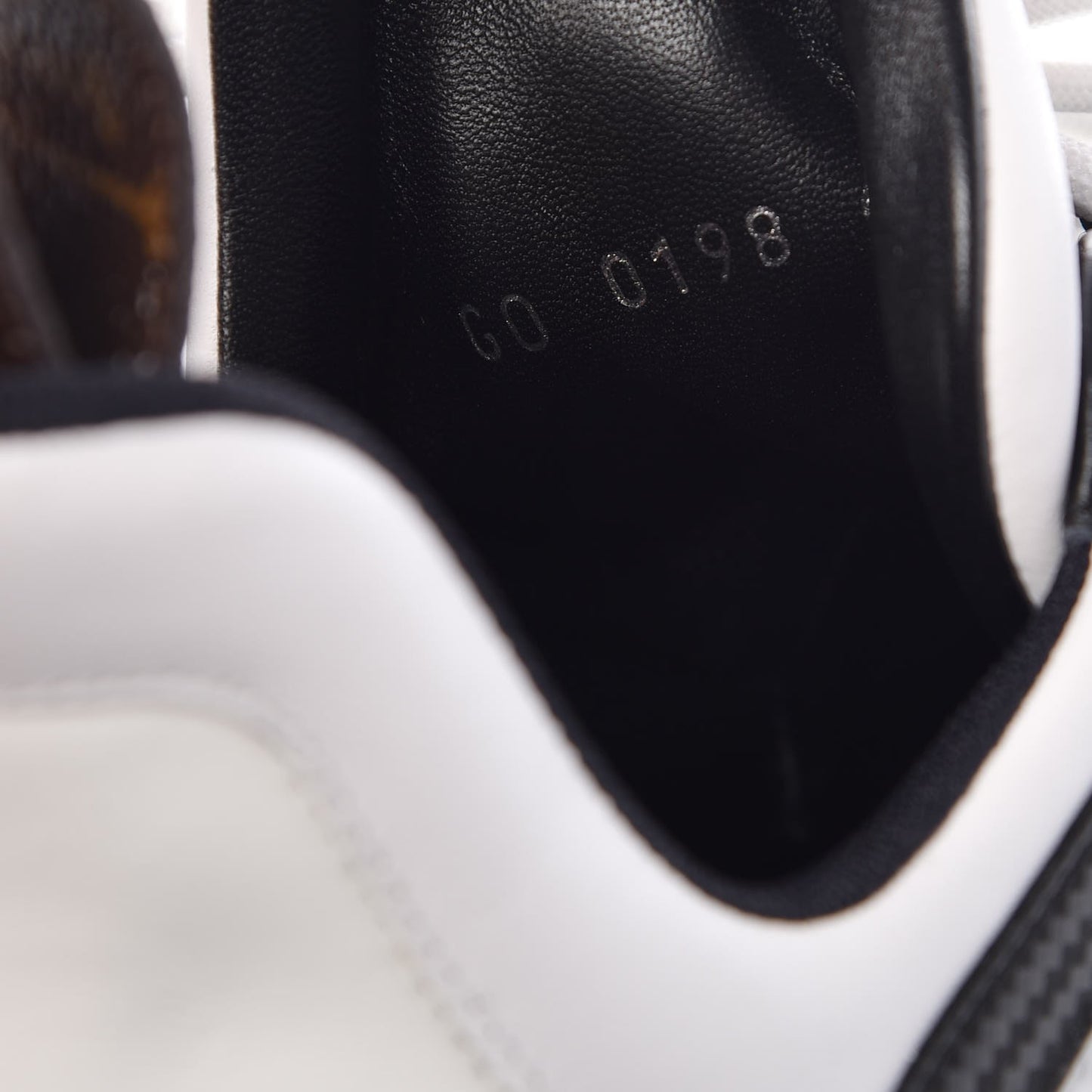 Calfskin Technical Nylon LV Archlight Sneakers 40 Black White