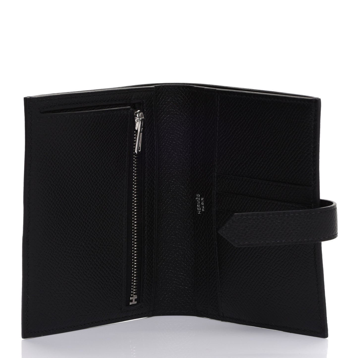 Epsom Monochrome Bearn Compact Wallet Black