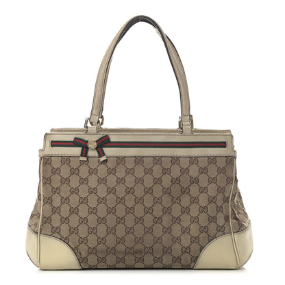 Gucci Monogram Medium Mayfair Tote Off White 1 of 18