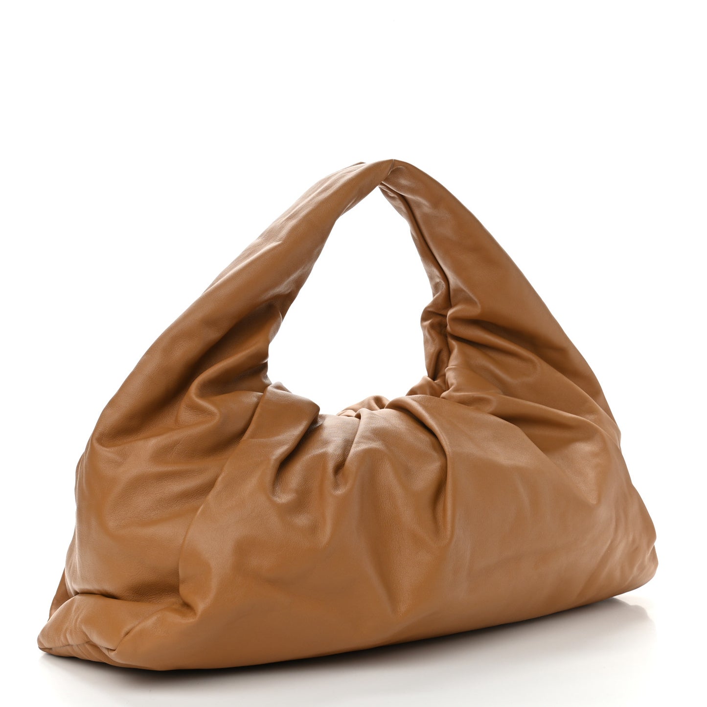 Smooth Butter Calfskin Large The Shoulder Pouch Teak