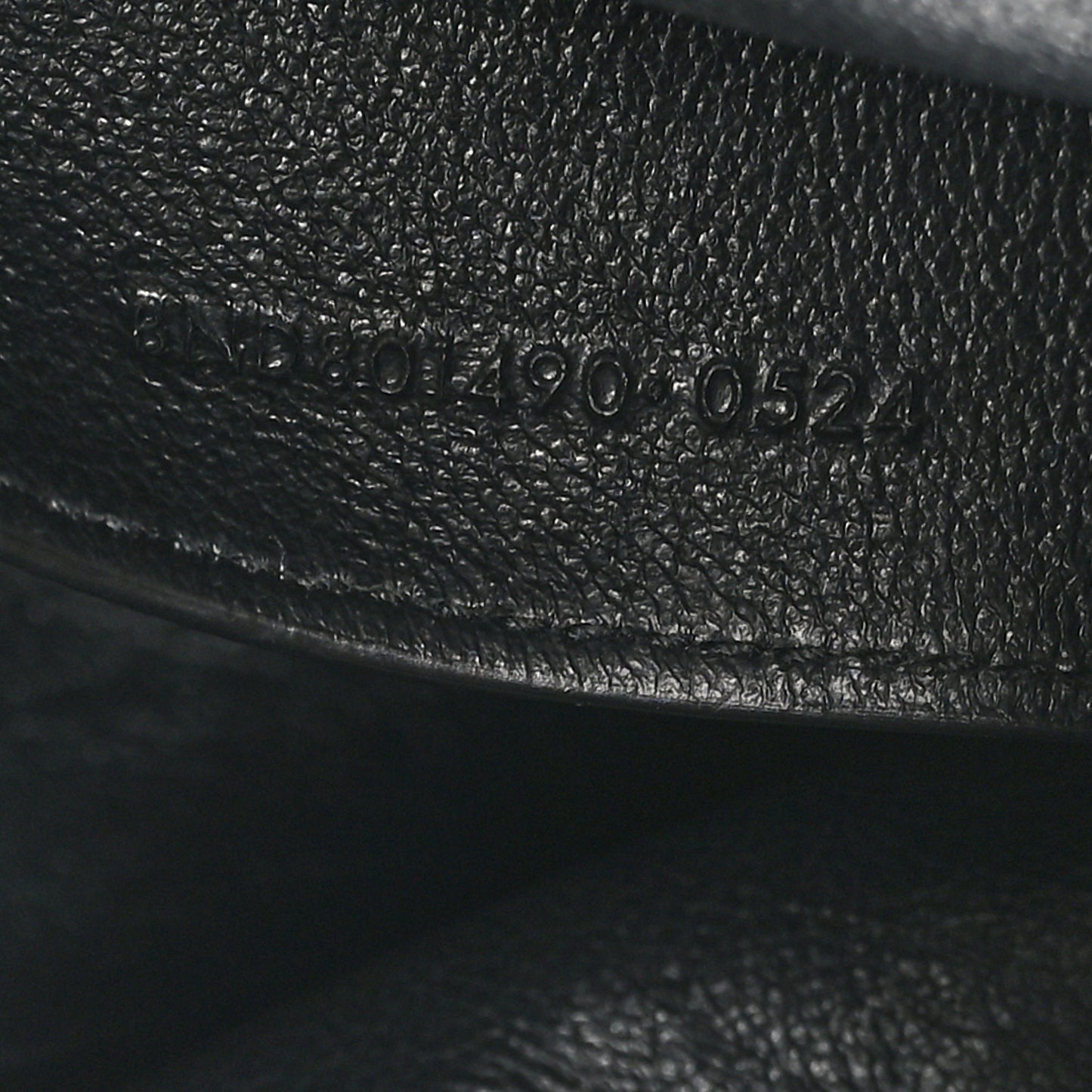 Lambskin Cassandre Envelope Messenger Black