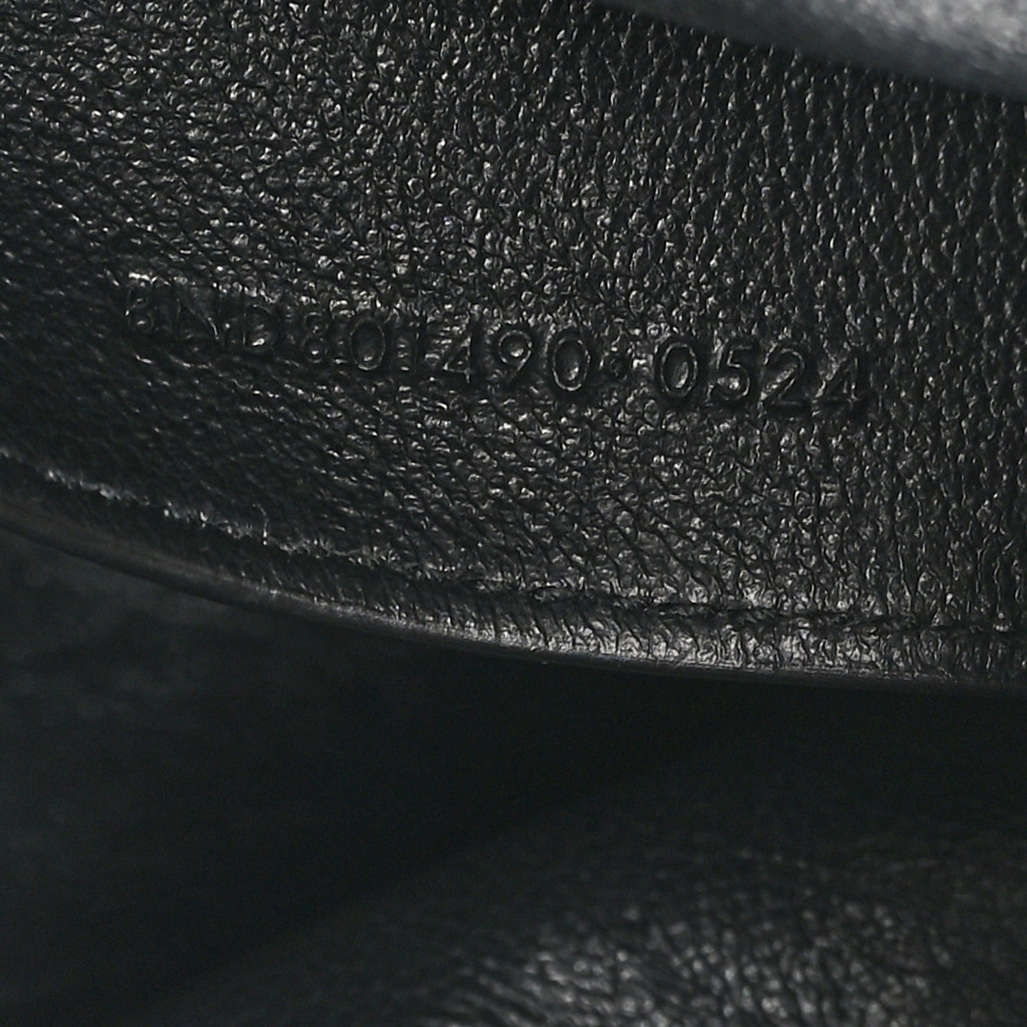 Saint Laurent Lambskin Cassandre Envelope Messenger Black 7 of 10