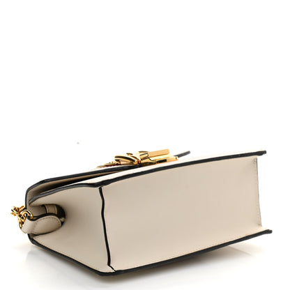 Gucci Calfskin Mini Sylvie Top Handle Bag White 4 of 19