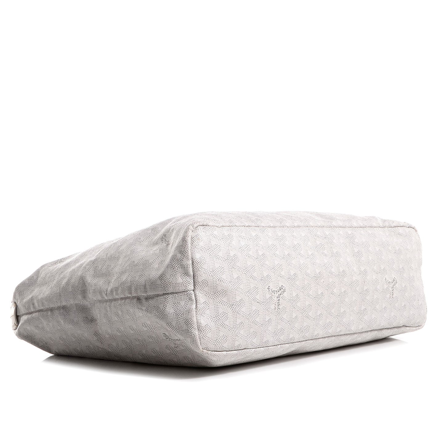 Goyardine Fidji Zip Hobo White