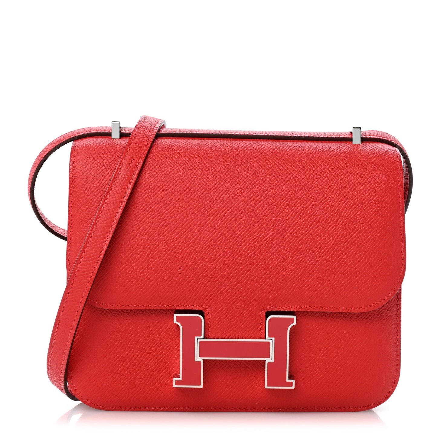 Epsom Enamel Constance 18 Rouge de Coeur Rubis