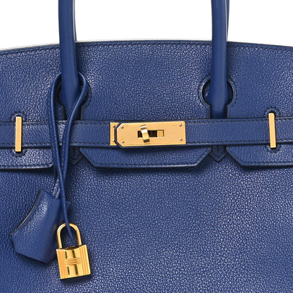 Hermes Taurillon Novillo Birkin 30 Bleu Saphir 8 of 12