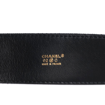 Chanel Satin Pearl Bow Belt 80 32 Royal Blue 6 of 6