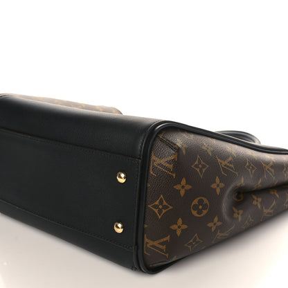 Louis Vuitton Calfskin Monogram Kimono Tote Black 7 of 7
