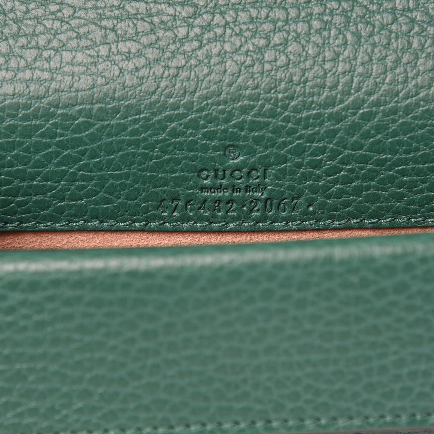 Calfskin Super Mini Dionysus Shoulder Bag Emerald