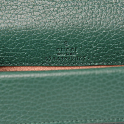 Gucci Calfskin Super Mini Dionysus Shoulder Bag Emerald 6 of 7