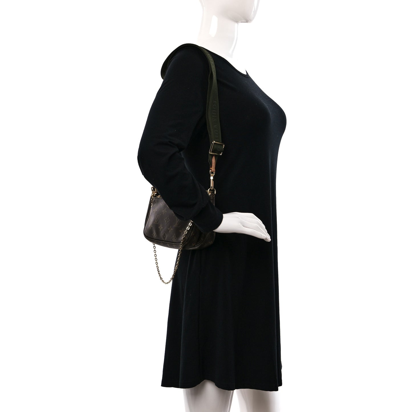 Monogram Multi Pochette Accessories Kaki