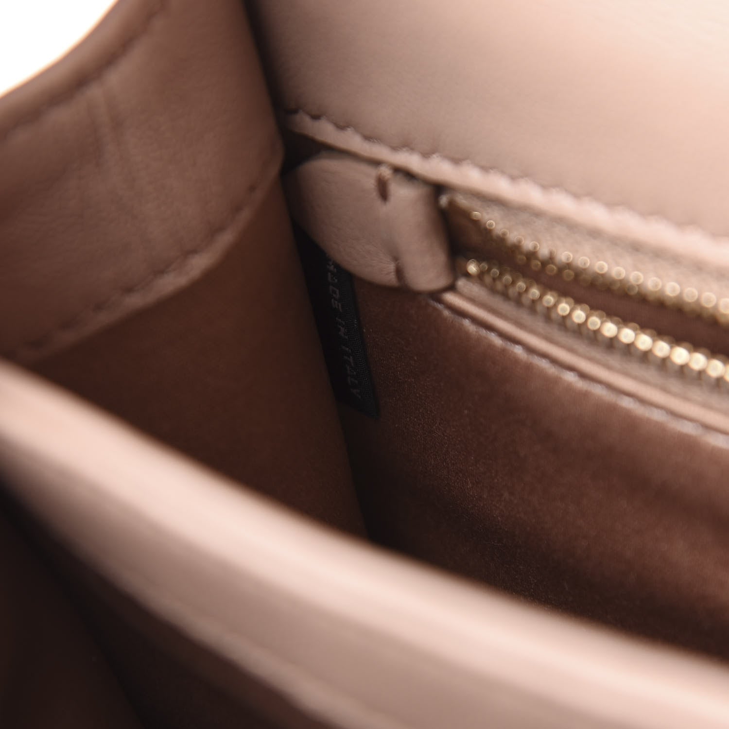 Miu Miu Lambskin Confidential Matelasse Chain Shoulder Bag Cipria 6 of 15