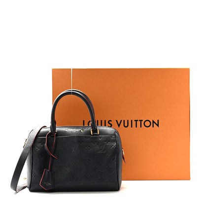 Louis Vuitton Empreinte Speedy Bandouliere 25 NM Marine Rouge 13 of 13