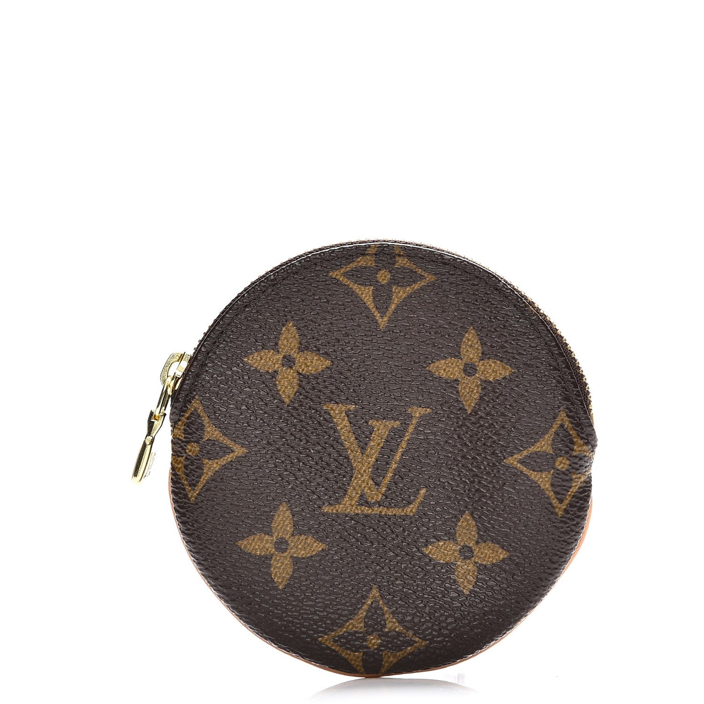 Monogram Round Coin Purse