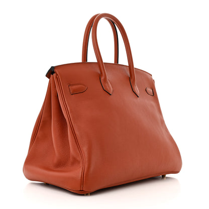 Hermes Evergrain Birkin 35 Cuivre 3 of 19