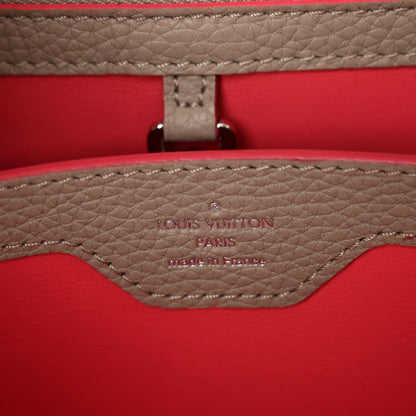 Louis Vuitton Taurillon Capucines BB Galet Litchi 6 of 8