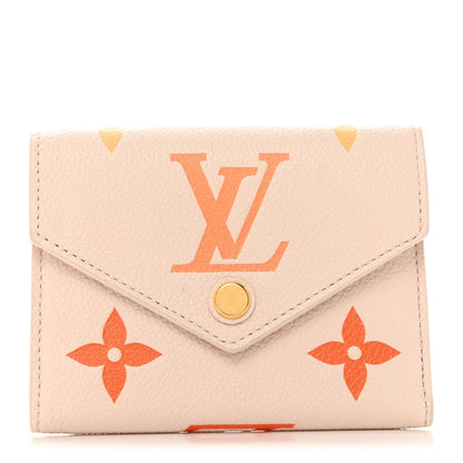 Louis Vuitton LOUIS VUITTON Empreinte Monogram Giant Victorine Wallet Degrade Neutral 1 of 7