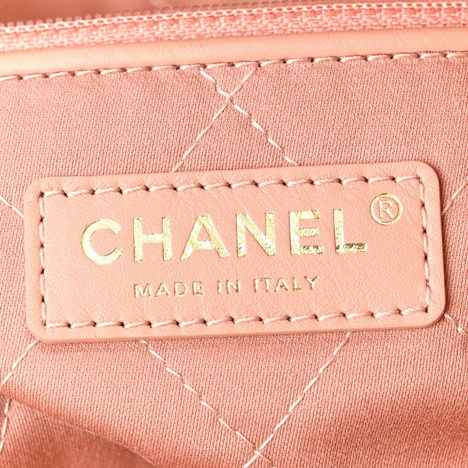 Chanel Shiny Calfskin Quilted Small Chanel 22 Beige 6 of 11