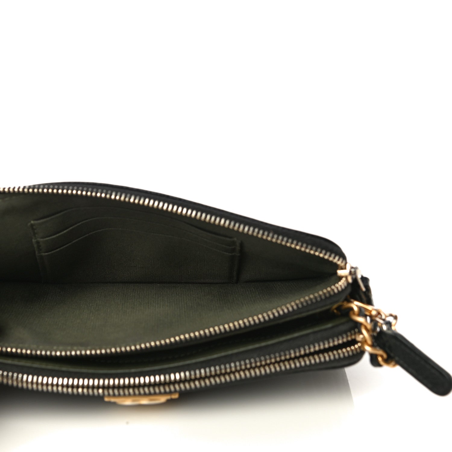 Chanel Caviar Quilted Small Boy Clutch With Chain Black 5 of 17