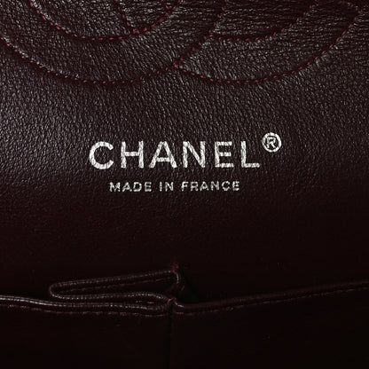 Chanel Crumpled Patent Quilted Medium Double Flap Black 6 of 9