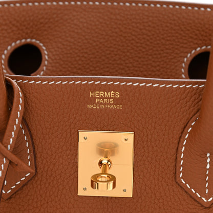 Hermes Togo Birkin 30 Gold 6 of 10
